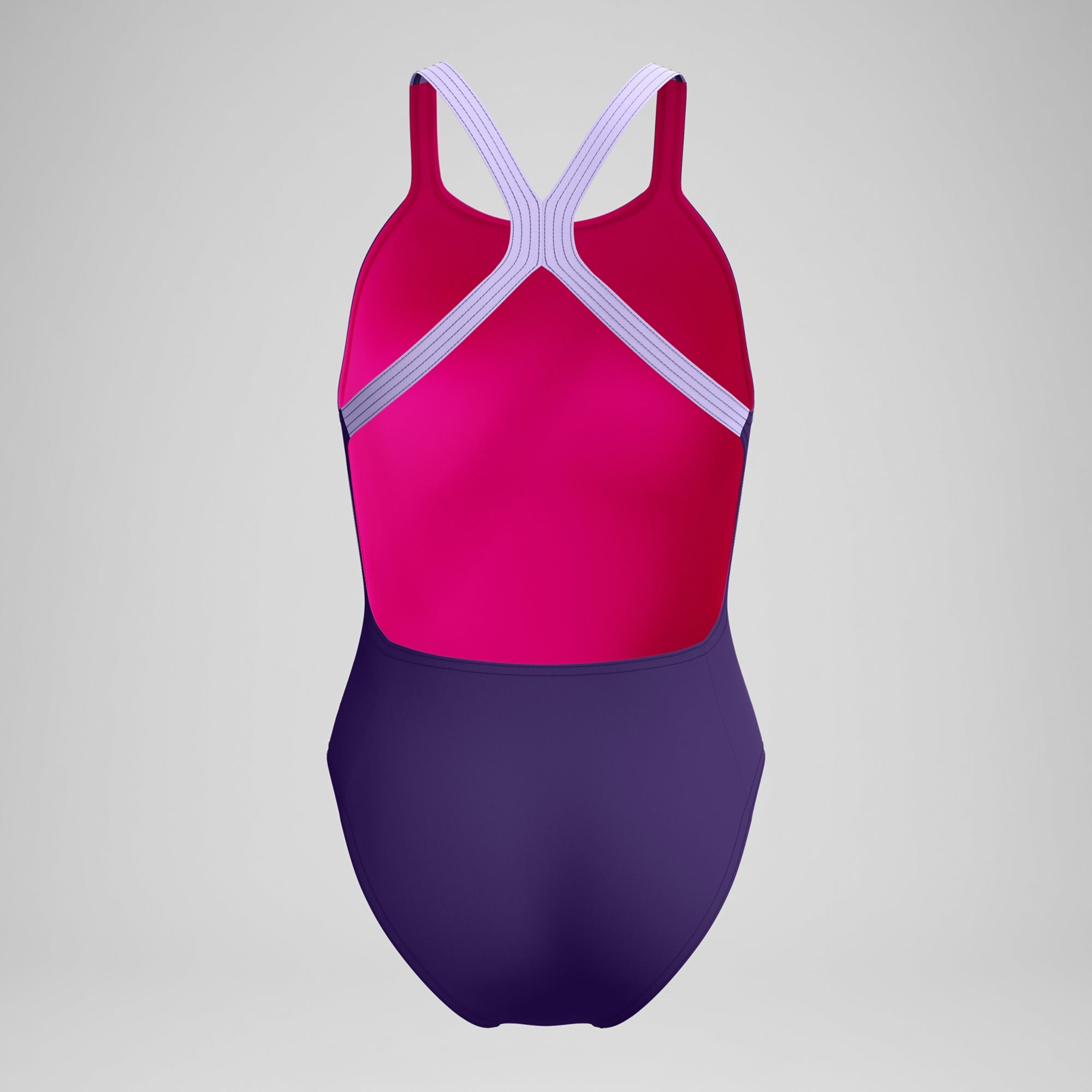 Speedo Women's Solid Powerback One Piece