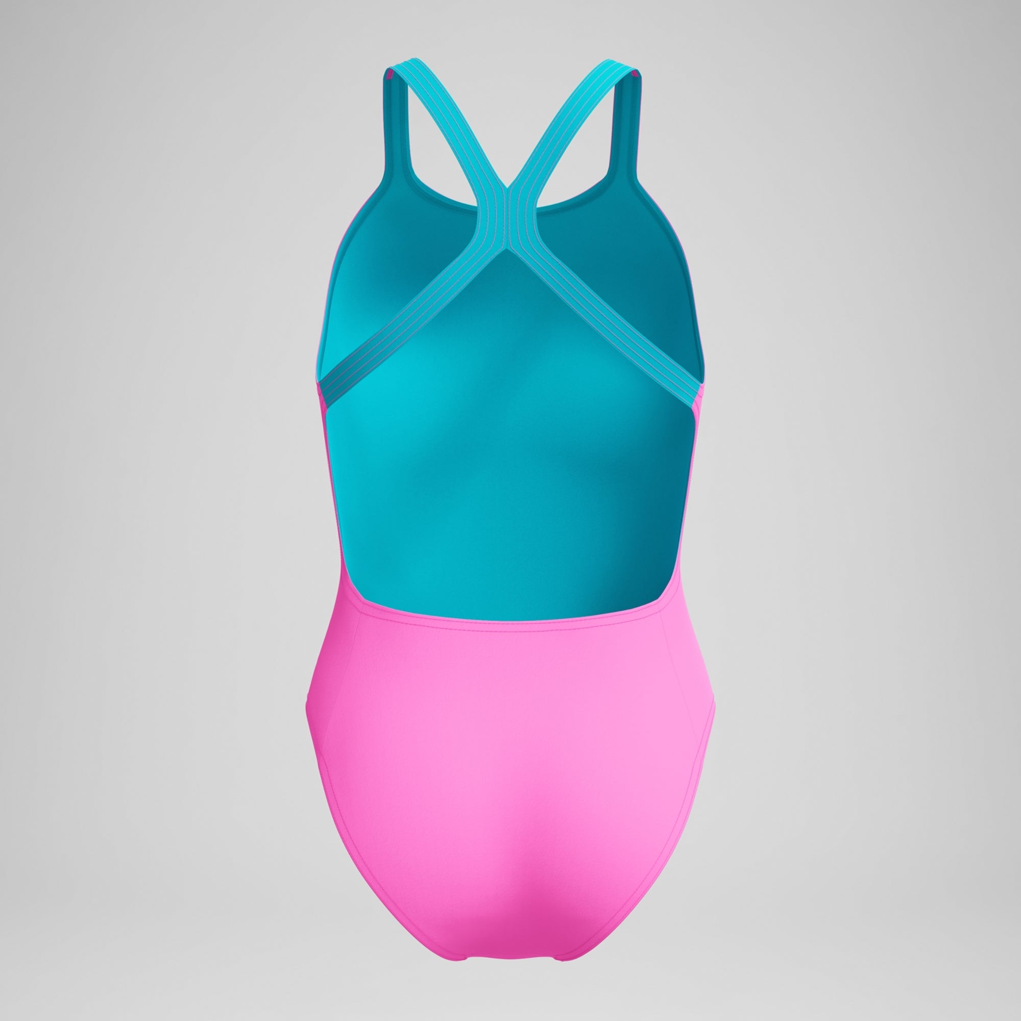 Speedo Women's Solid Powerback One Piece