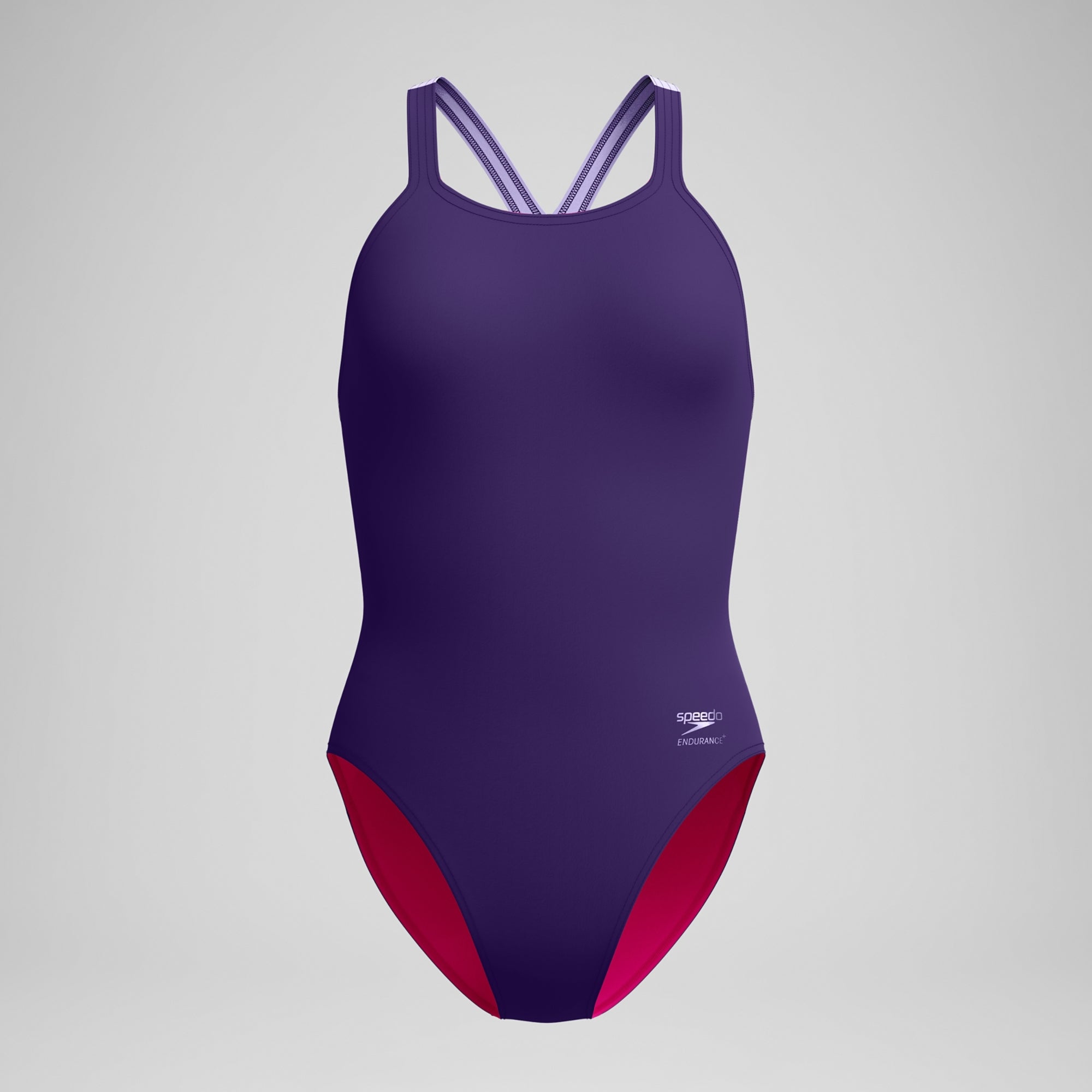 Speedo Women's Solid Powerback One Piece