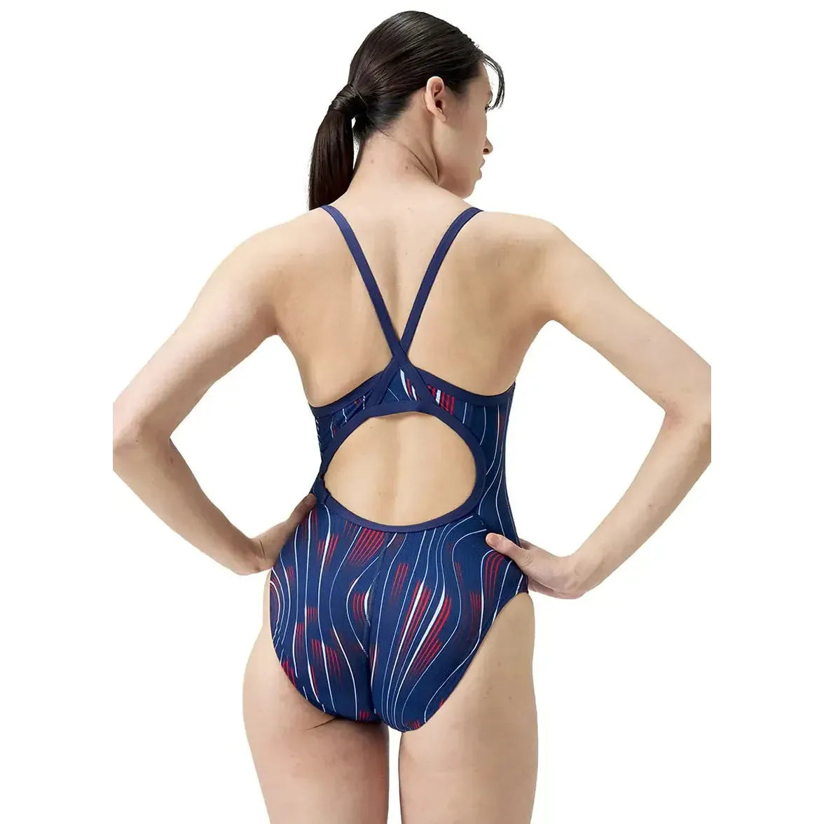 Speedo Women's Space Train Flyback One Piece