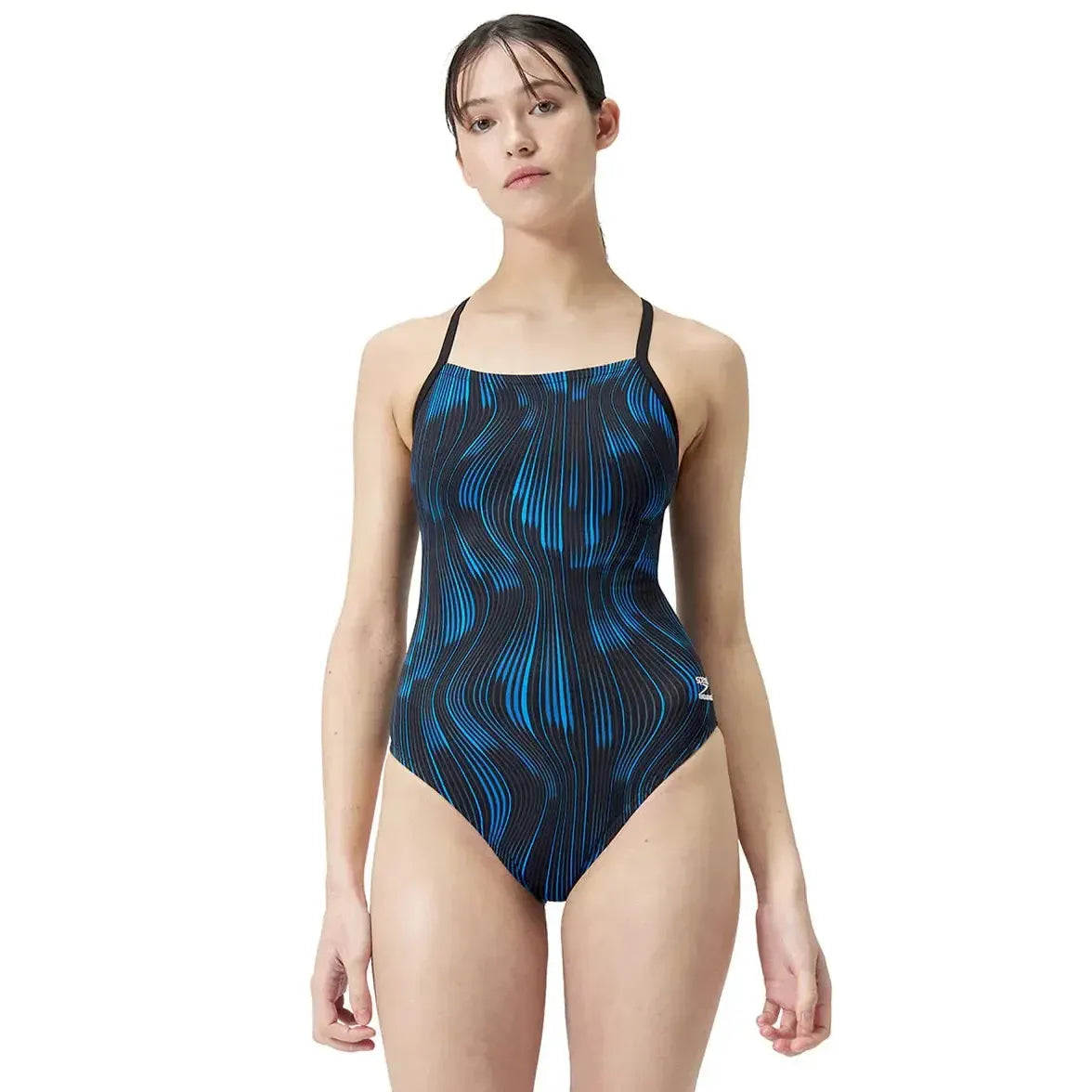 Speedo Women's Space Train Flyback One Piece