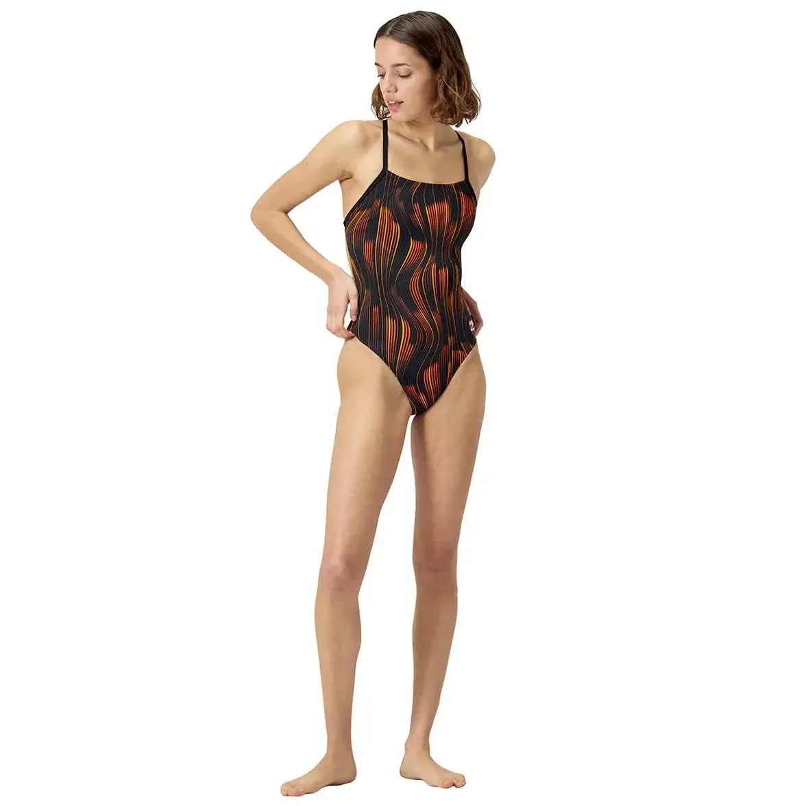 Speedo Women's Space Train One Back One Piece