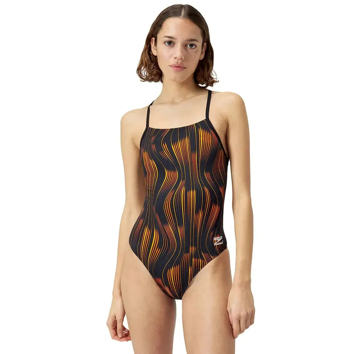 Speedo Women's Space Train One Back One Piece