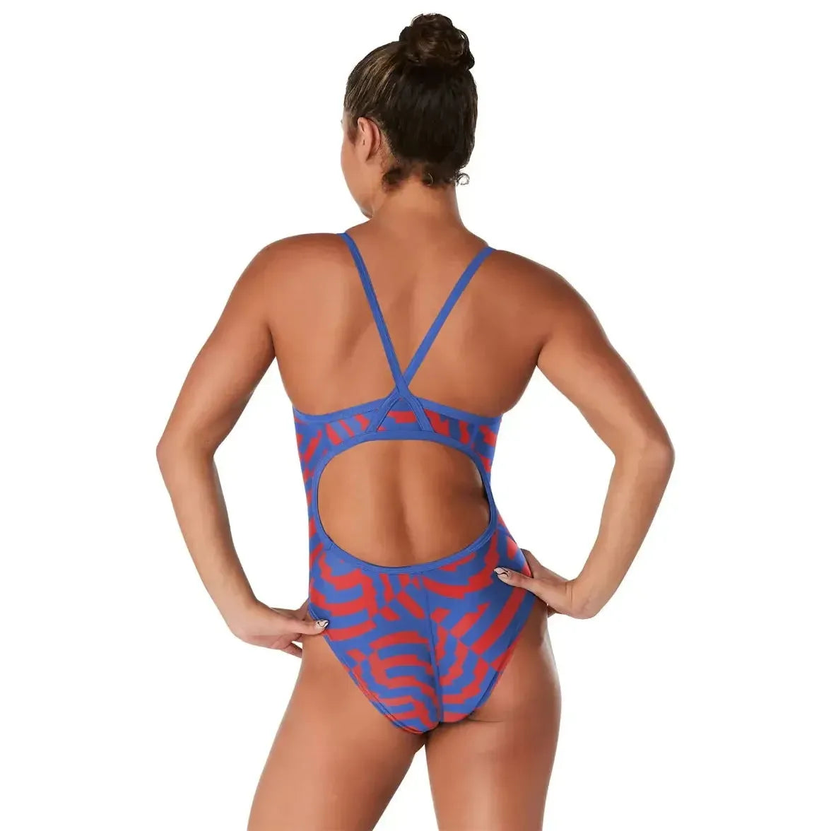 Speedo Women's Vortex Maze Flyback One Piece
