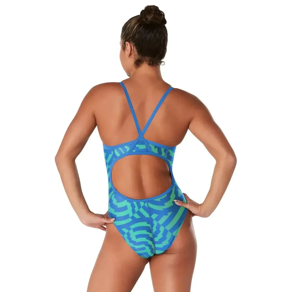 Speedo Women's Vortex Maze Flyback One Piece
