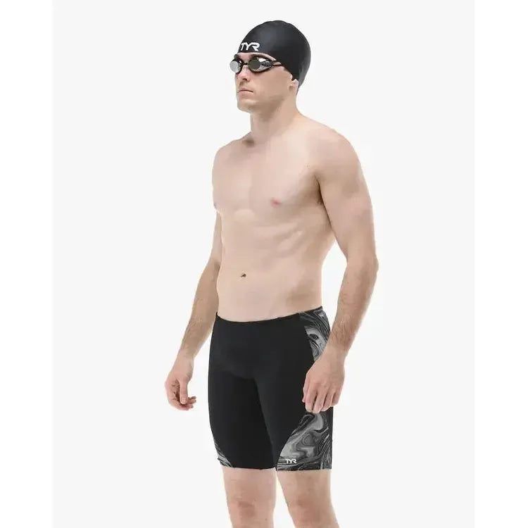 TYR Men's Durafast Elite Blade Splice Jammer - Olea