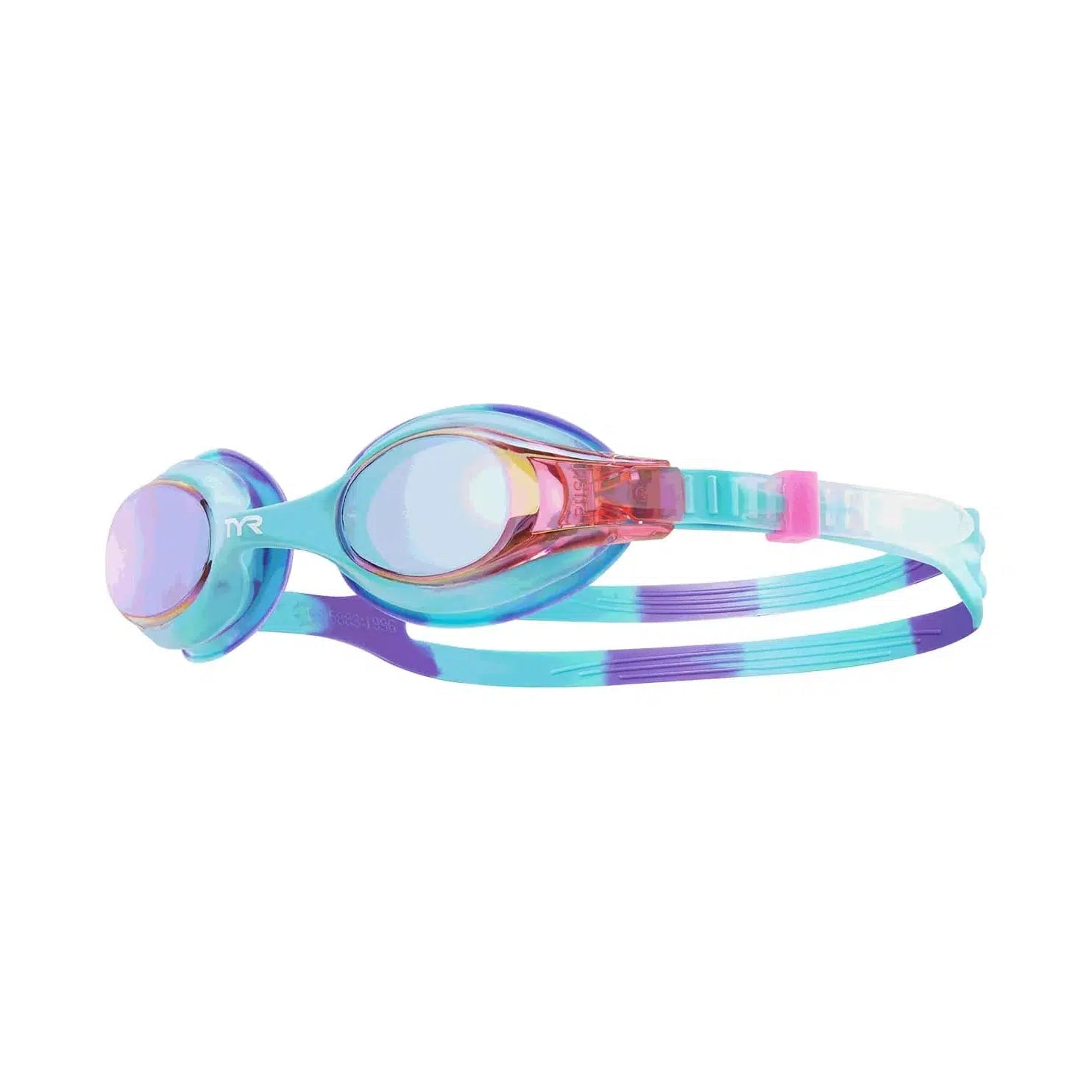 TYR Swimple Tie Dye Kids Goggle