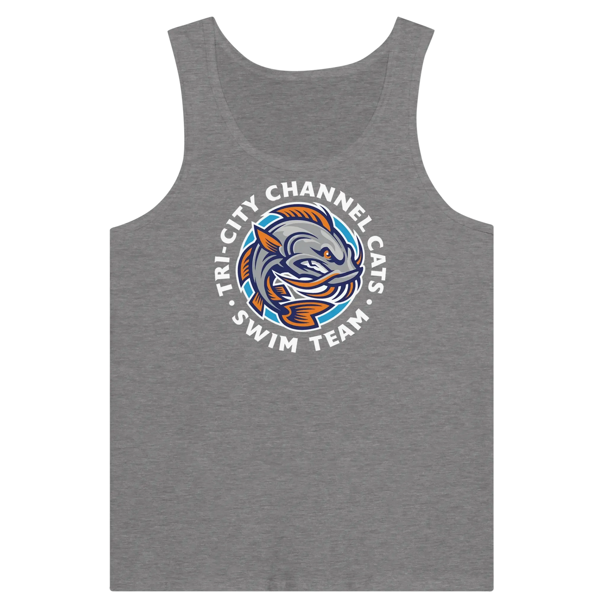 Tri City Channel Cat Unisex Tank Top