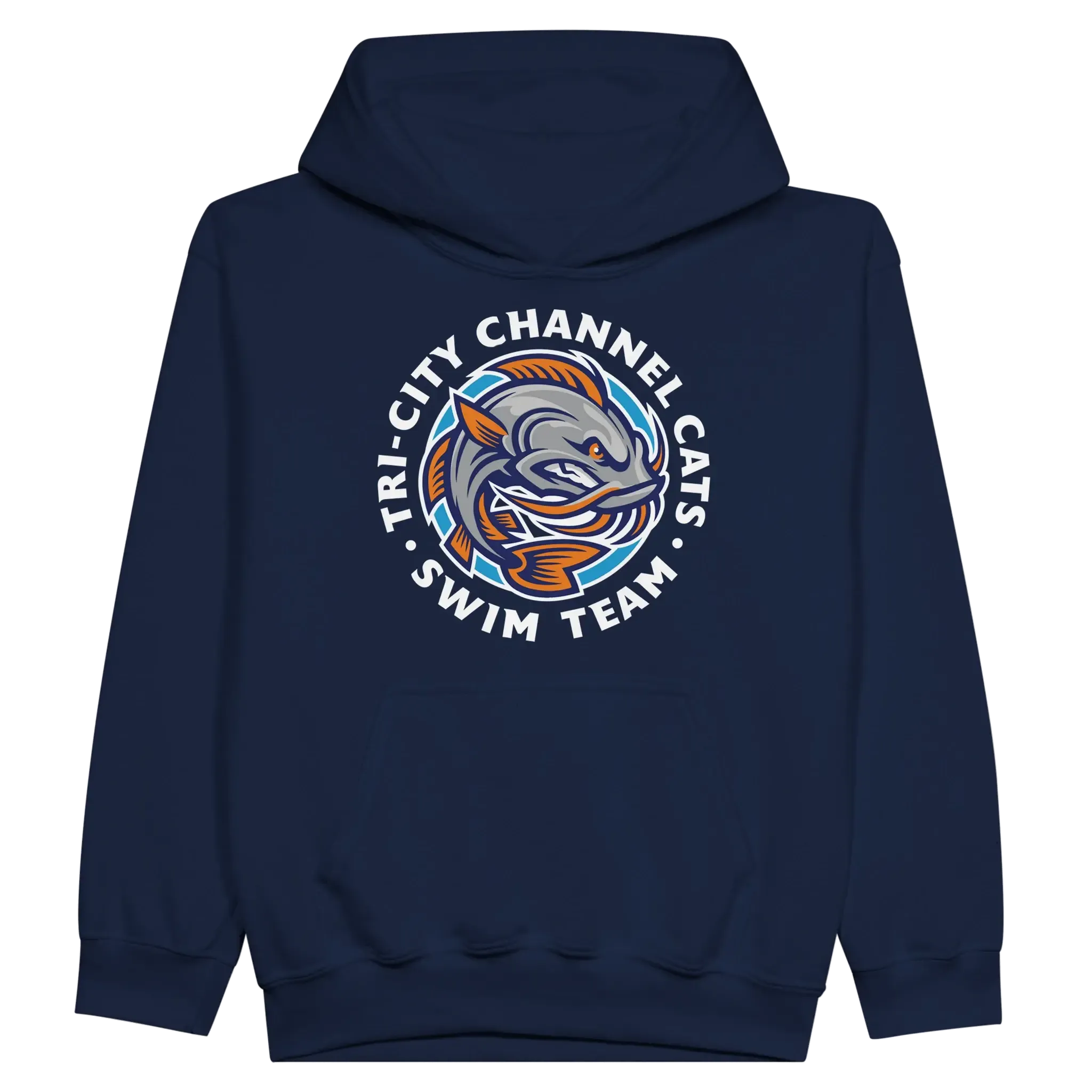 Tri City Channel Cats Fleece Youth Hoodie