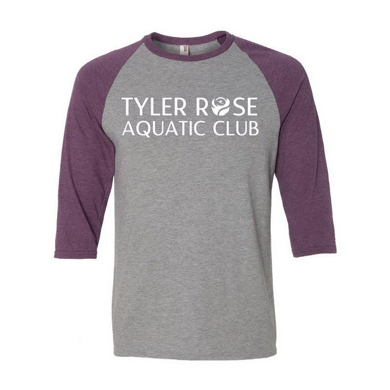 Tyler Rose 3/4 Baseball Shirt w/ logo (xs-s)