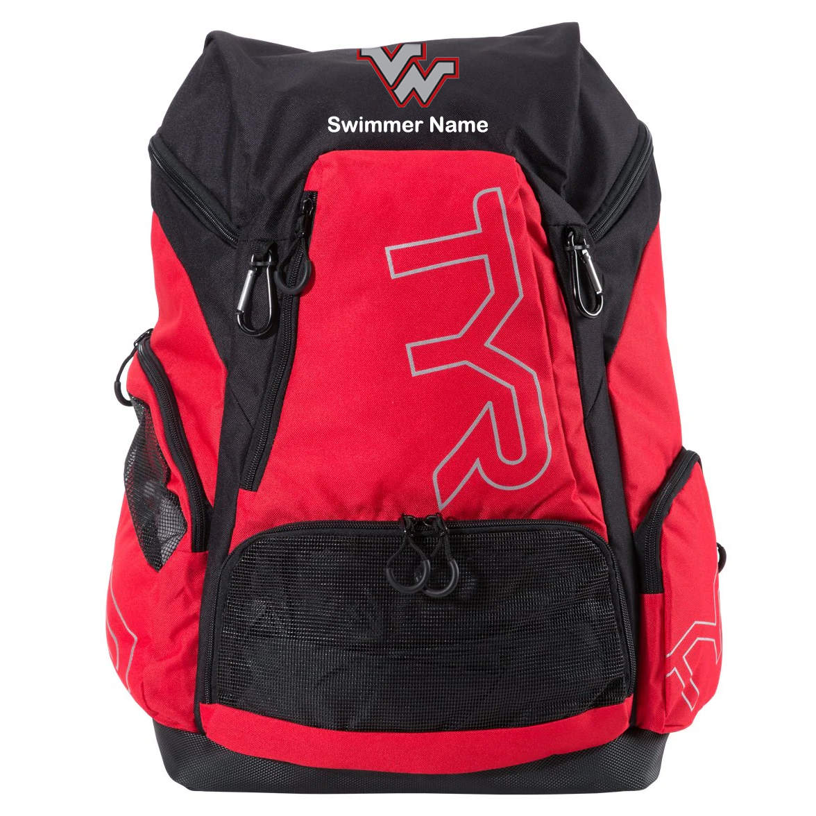 Victoria West TYR Alliance 45L Backpack w/ Embroidered Name and Logo