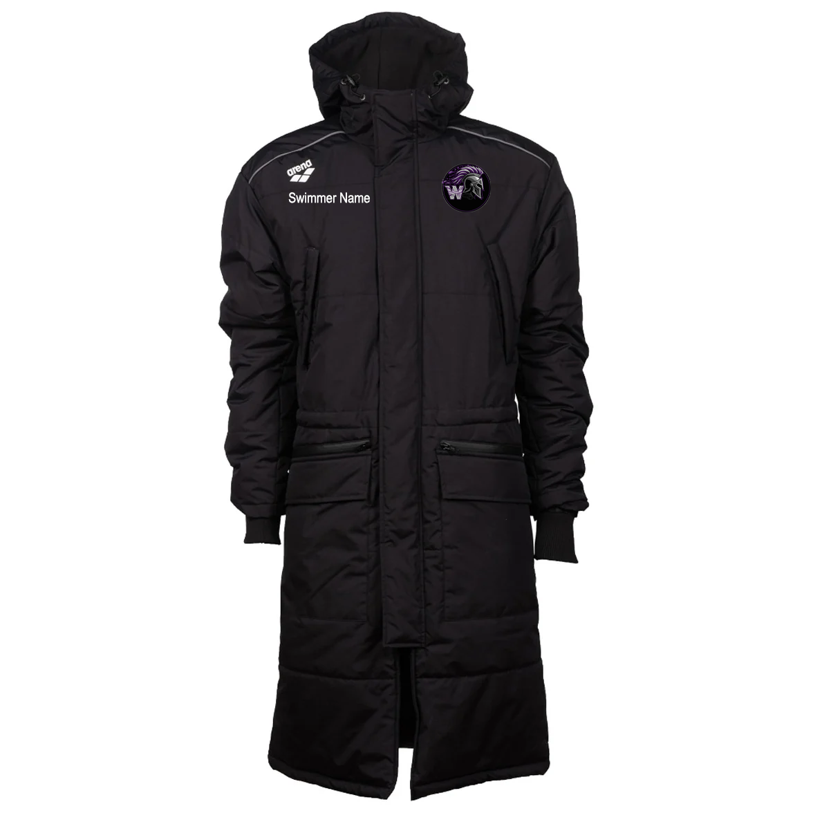 Warren High Arena Team Parka w/ Embroidered Logo