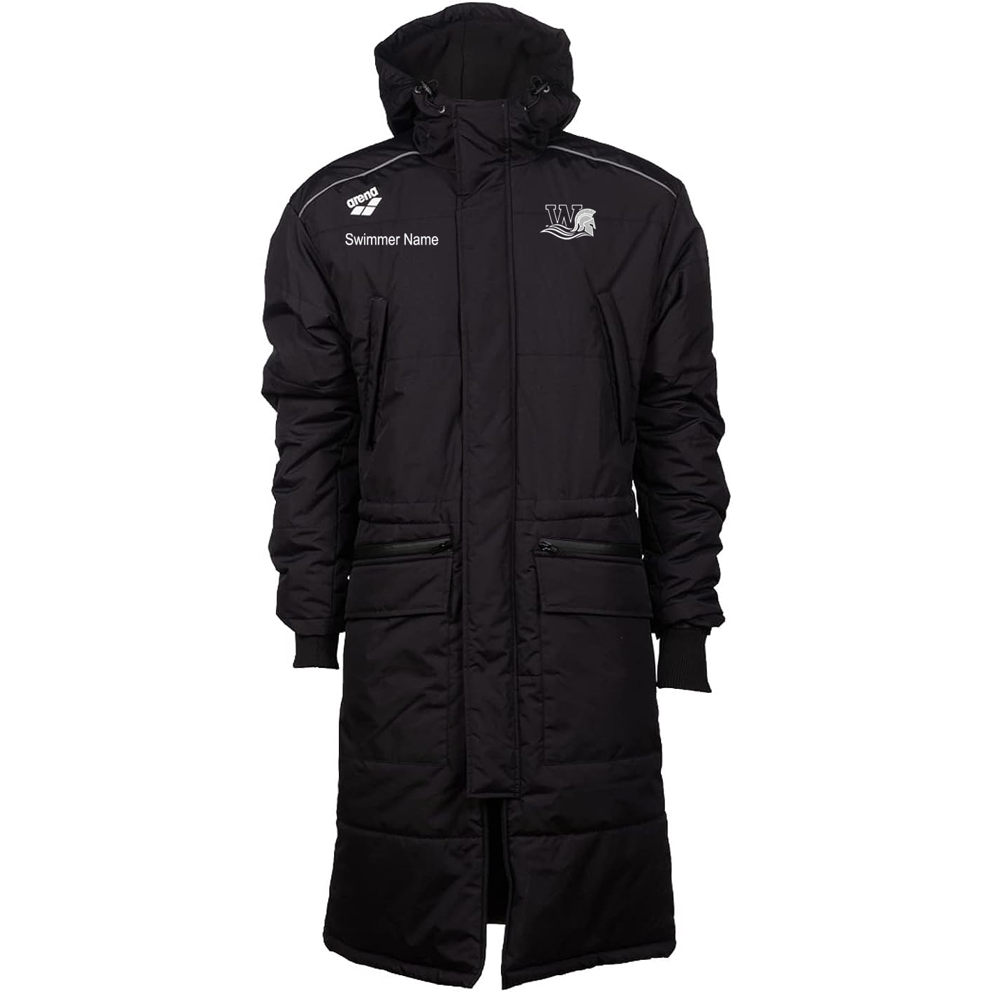 Warren High Arena Team Parka w/ Embroidered Logo