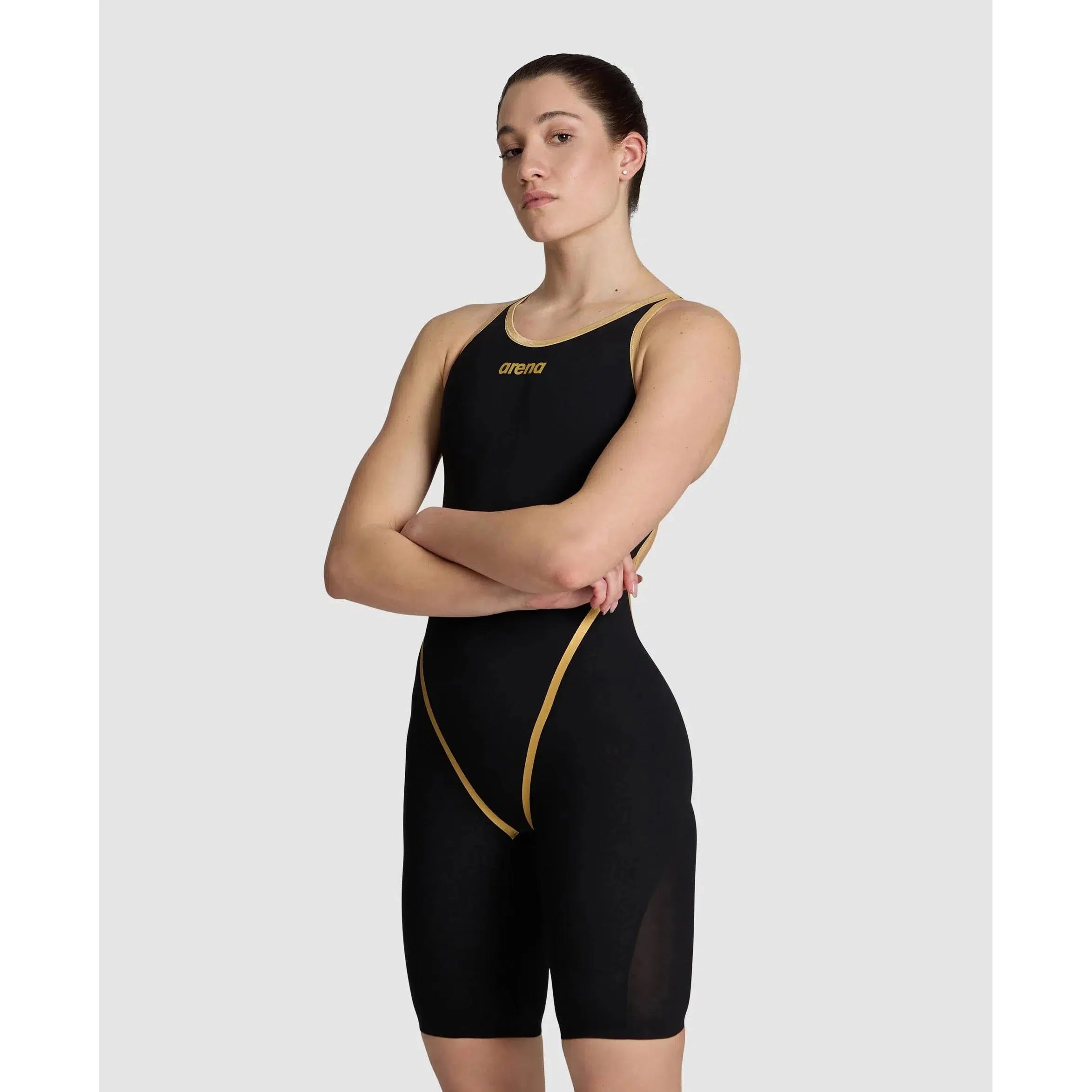 Arena Women's Powerskin Carbon Glide Open Back Tech Suit Swimsuit
