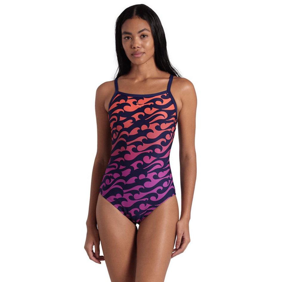 Women's Surfs Up Light Drop Back One-Piece