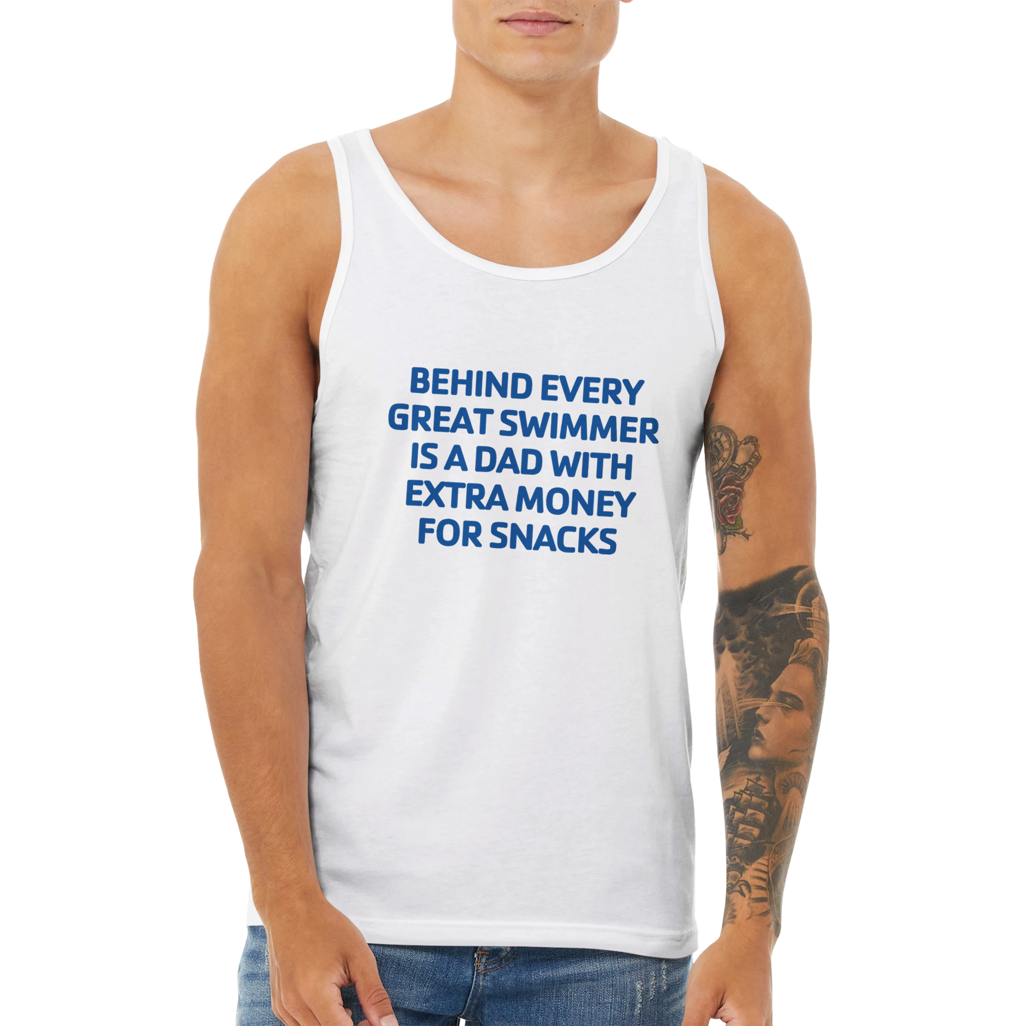 YMCA Swim Dad Unisex Tank Top