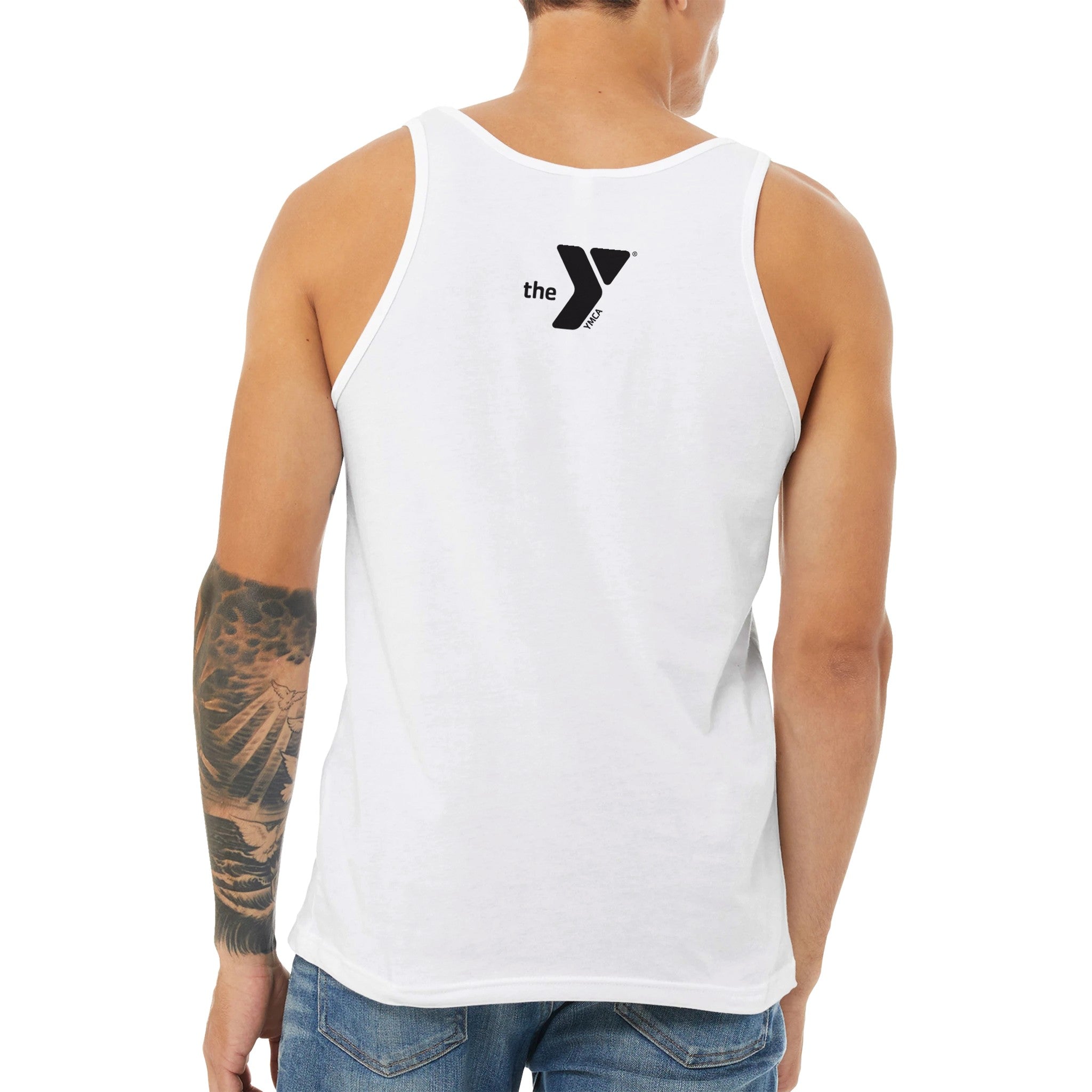YMCA Weekends Coffee Swim Unisex Tank Top