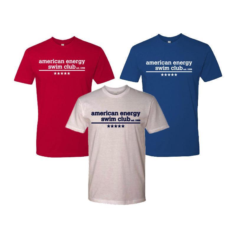 American Energy Swim Club 3 T-Shirt Bundle