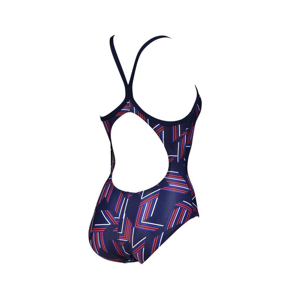 Arena Women's Puzzled Light Drop Back One Piece