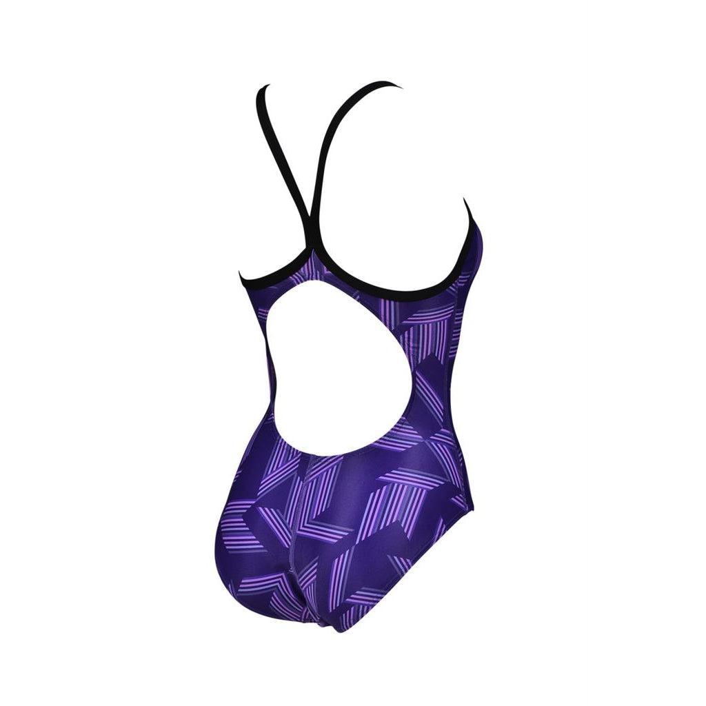 Arena Women's Puzzled Light Drop Back One Piece