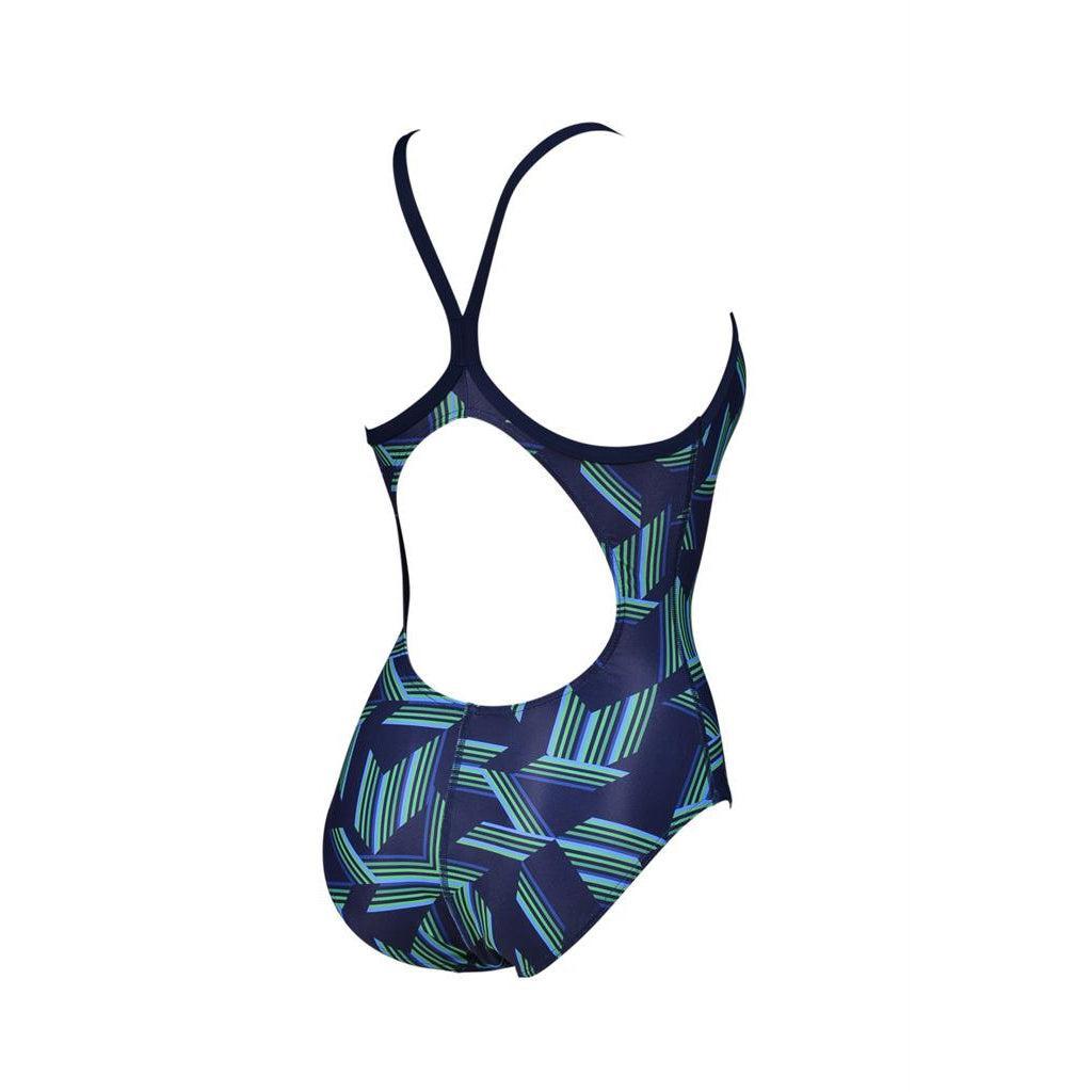 Arena Women's Puzzled Light Drop Back One Piece