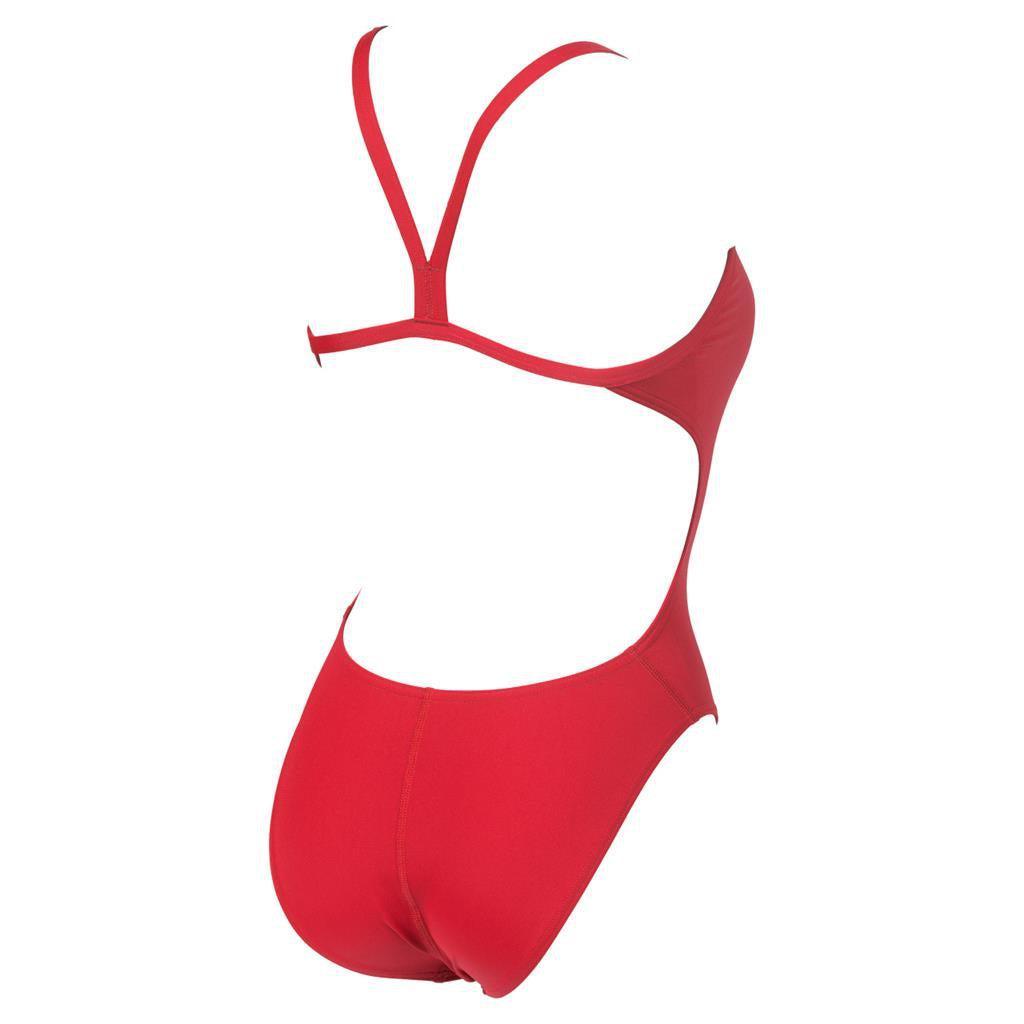 arena Performance Icons Solid Cross Back Bikini Dames - Zwart/Wit