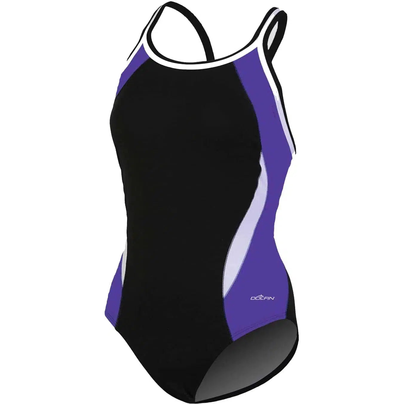 Dolfin Women's Color Block DBX Back One Piece