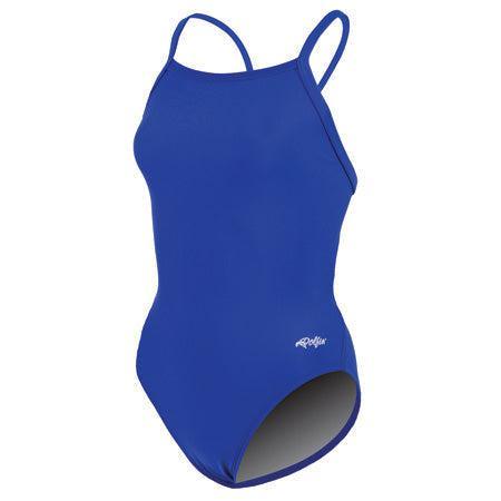 Dolfin Women's Xtrasleek Solid V-2 Back One Piece