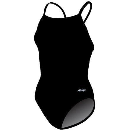 Dolfin Women's Xtrasleek Solid V-2 Back One Piece