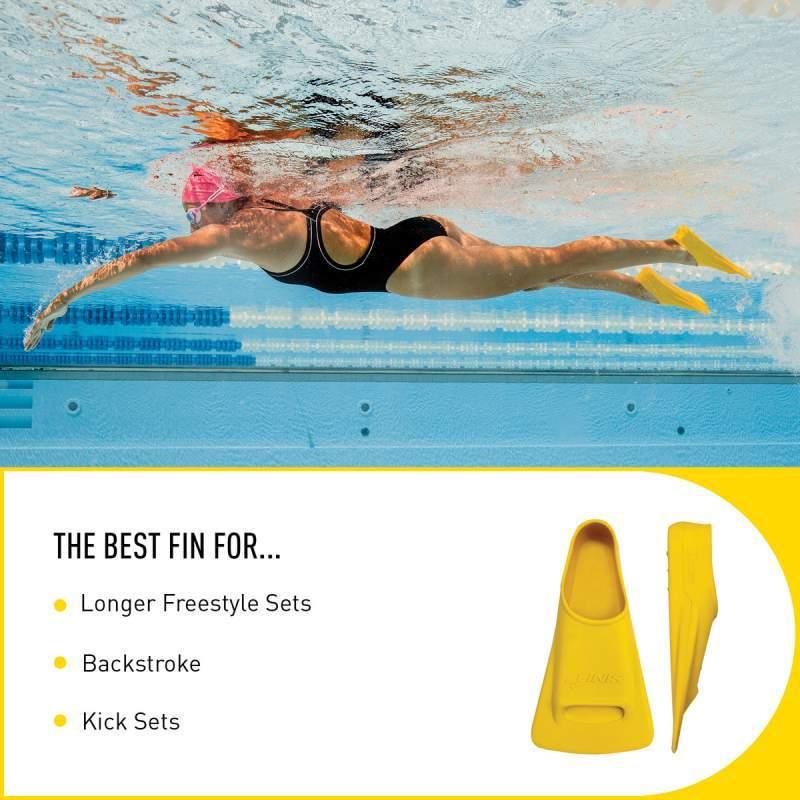 FINIS Zoomers Gold Short Blade Swim Fins