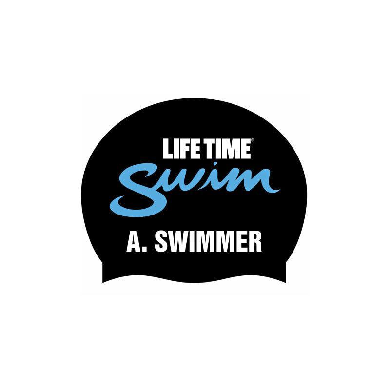 Lifetime Swim Silicone Caps w/ Team Logo And Name