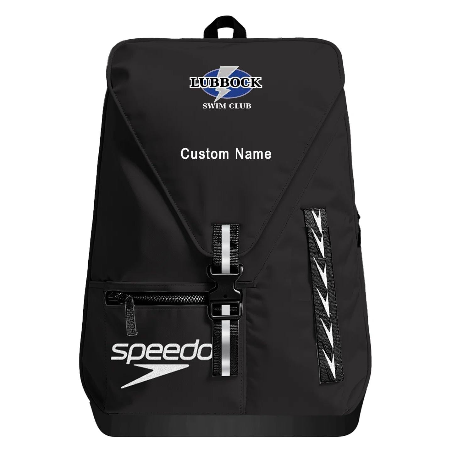 Lubbock Swim Club Speedo 35L Team Rucksack w/ Embroidered Logo