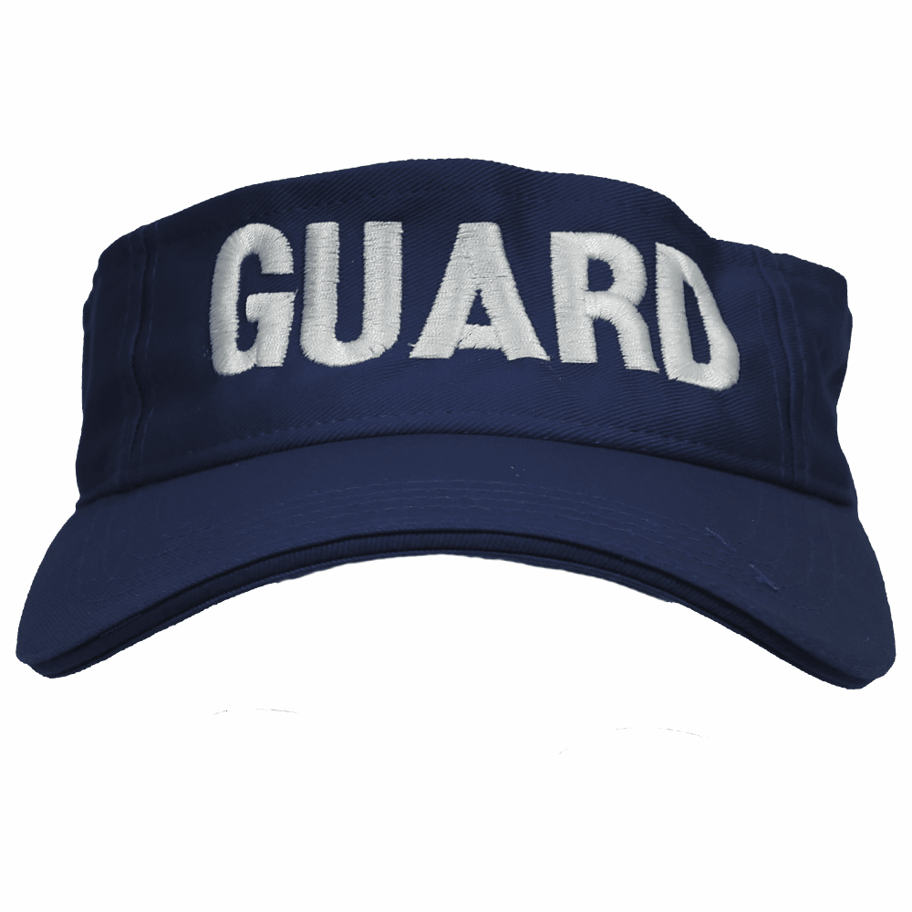 Orem Guard Sport Cotton Visor w/ Embroidered Logo
