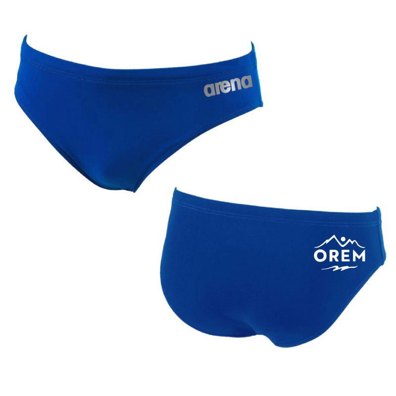 Orem Swim Team Arena Solid Brief w/ Logo