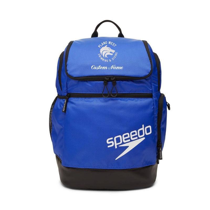 Plano West Speedo Teamster 2.0 Backpack w/ Embroidered Logo