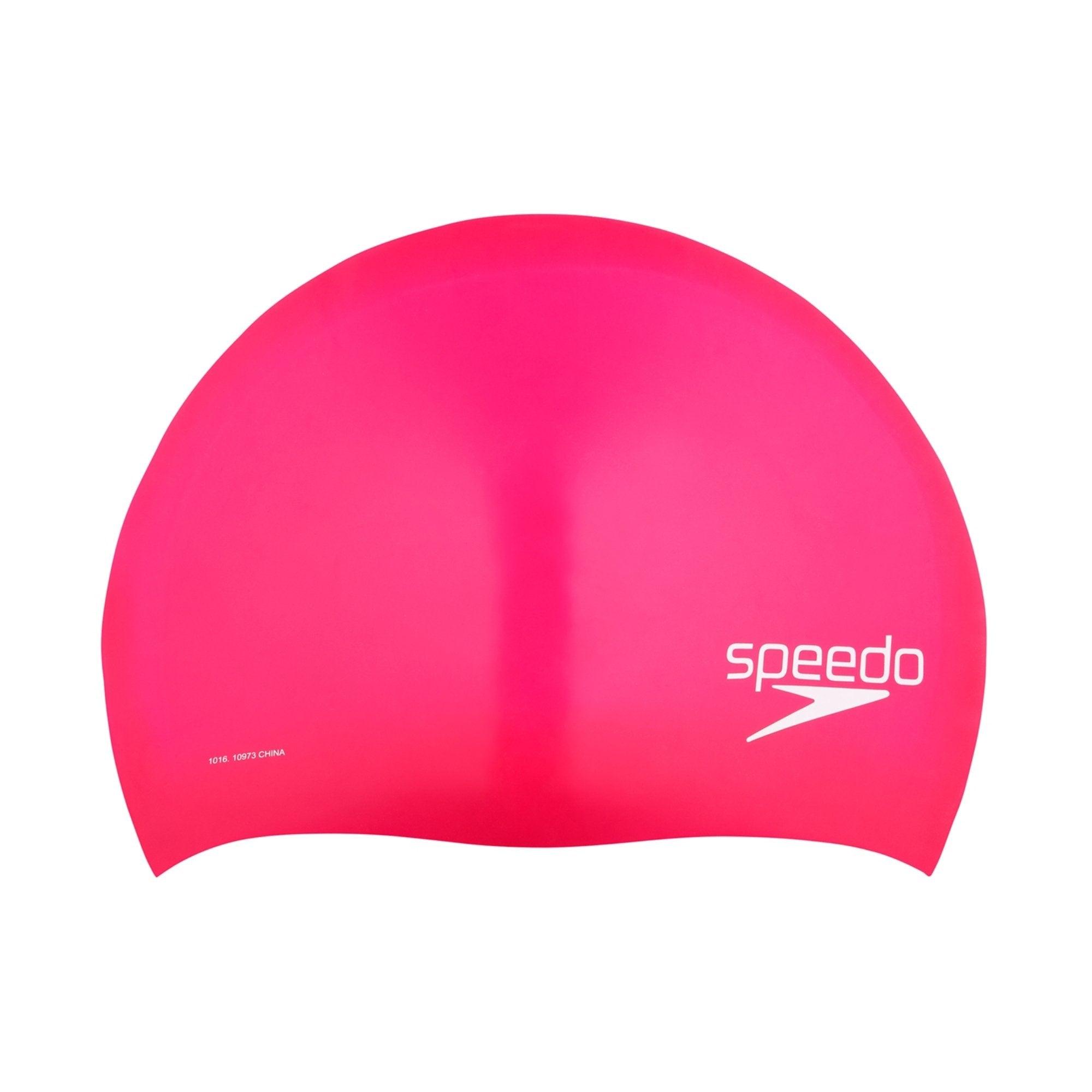 Speedo Long Hair Silicone Swim Cap
