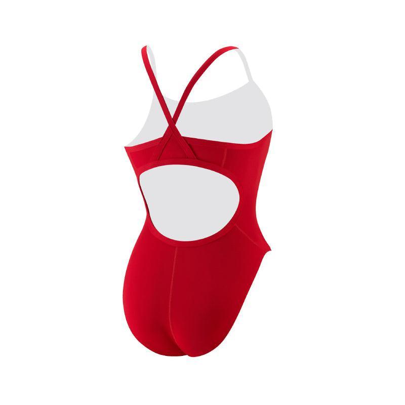 Speedo Women's Solid Flyback One Piece