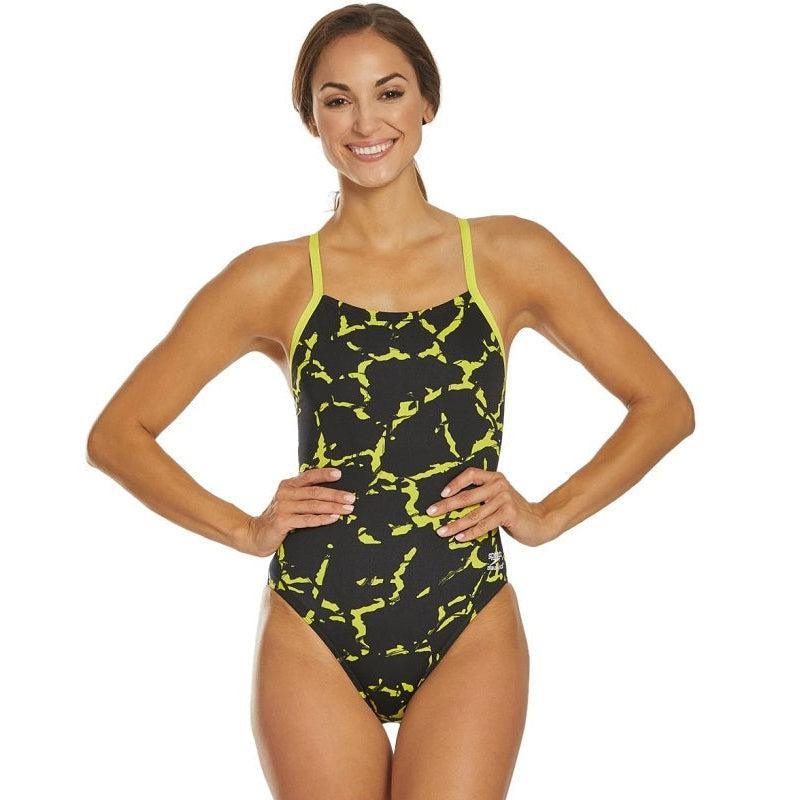 Speedo Women's Wrack It Up Flyback One Piece