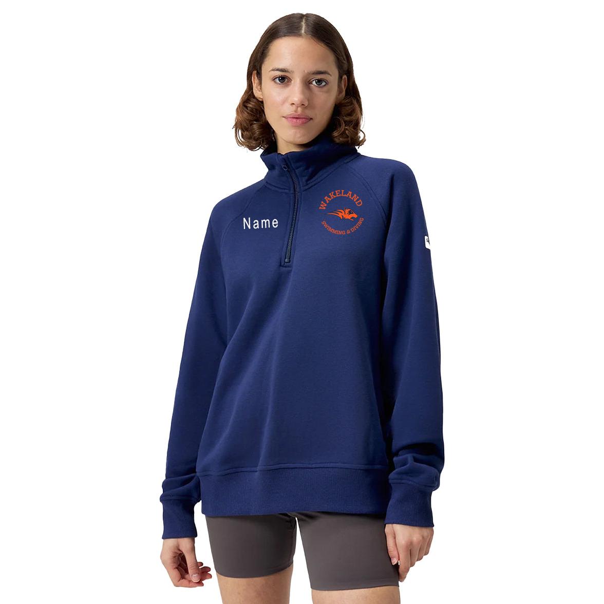 Wakeland Speedo Unisex 1/4 Zip Fleece Pullover w/ Embroidered Logo